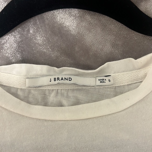 🌸J brand white graphic tee size S small 🌸 - Picture 3 of 4
